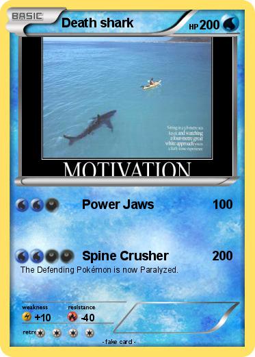 Pokemon Death shark