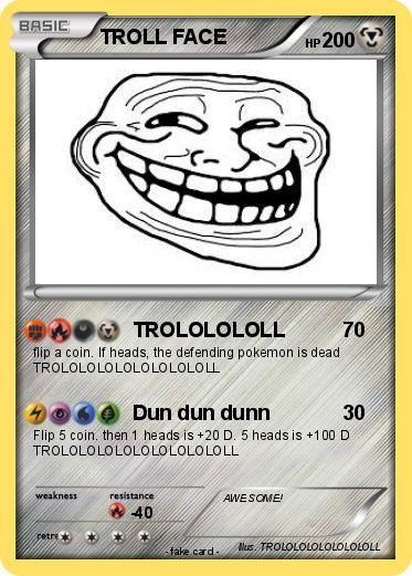 Pokemon TROLL FACE