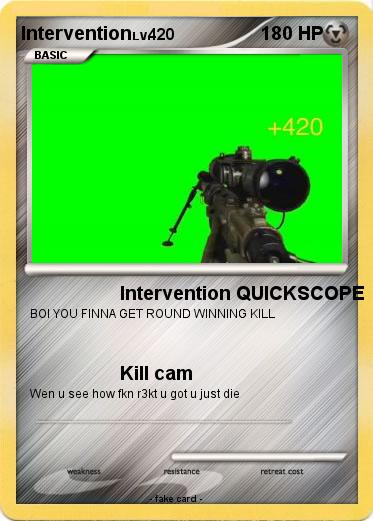 Pokemon Intervention