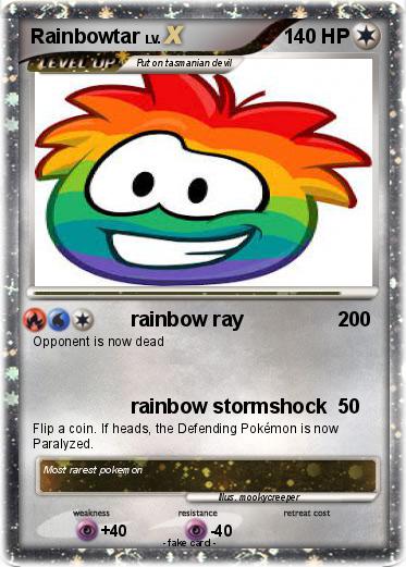 Pokemon Rainbowtar