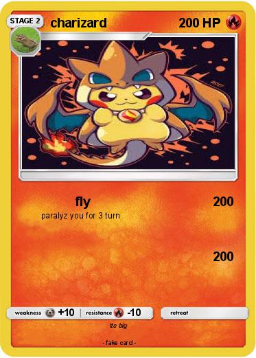 Pokemon charizard