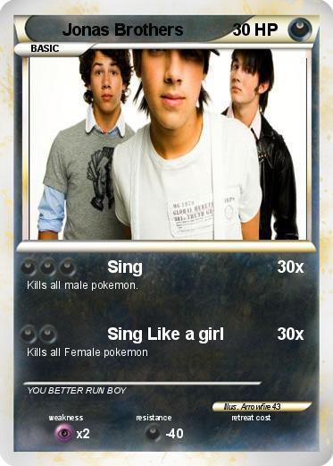 Pokemon Jonas Brothers