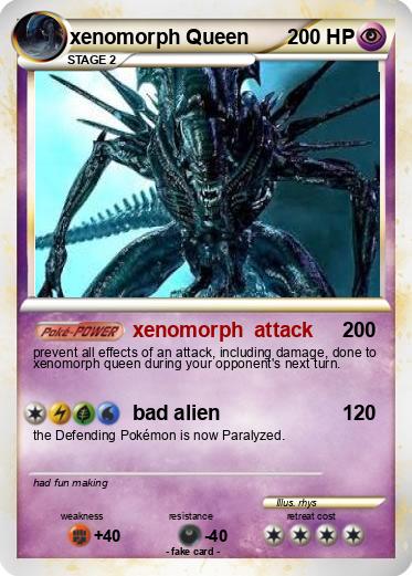 Pokemon xenomorph Queen