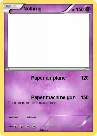 Pokemon Nothing