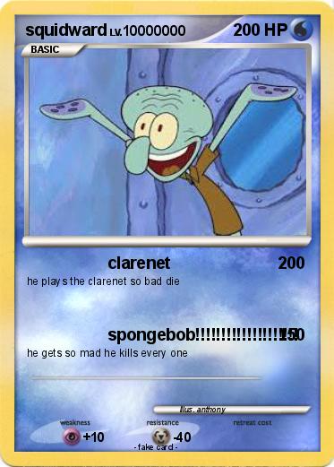 Pokemon squidward