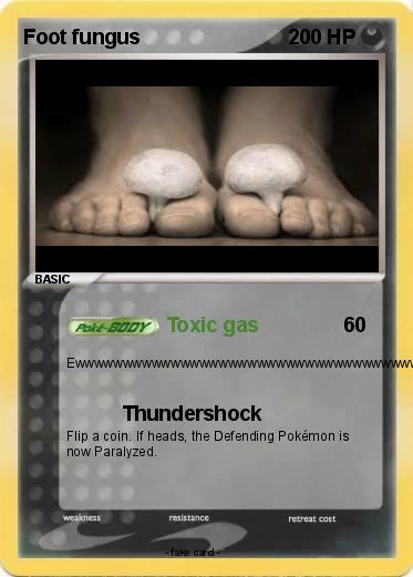 Pokemon Foot fungus