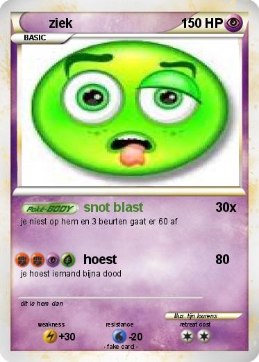 Pokemon ziek