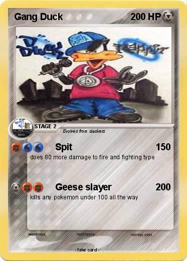 Pokemon Gang Duck