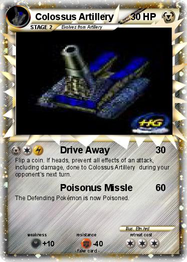Pokemon Colossus Artillery