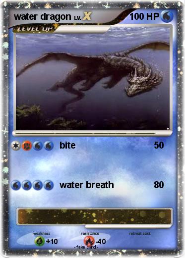 Pokemon water dragon