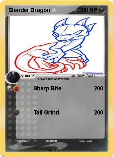 Pokemon Slender Dragon