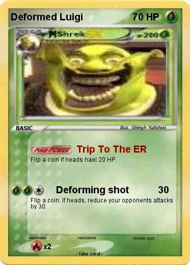 Pokemon Deformed Luigi