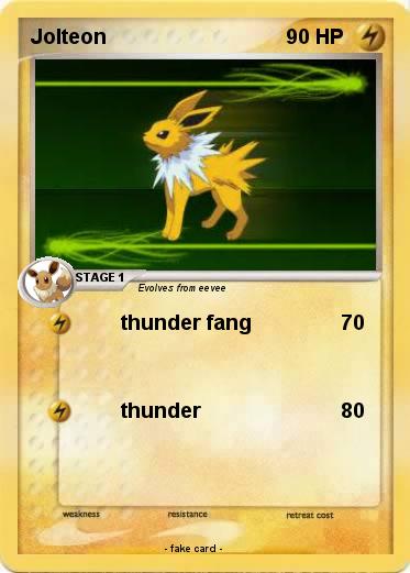 Pokemon Jolteon