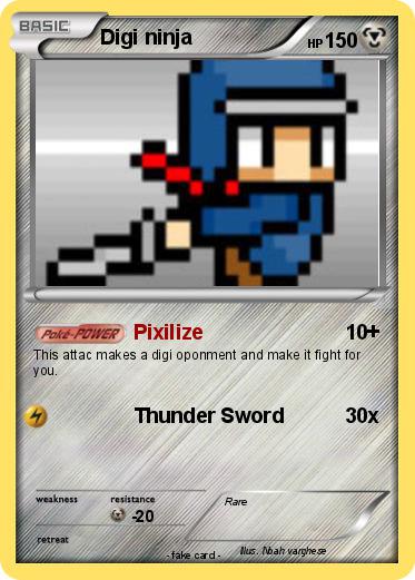 Pokemon Digi ninja