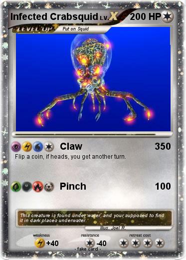 Pokemon Infected Crabsquid
