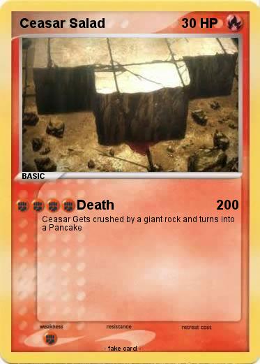 Pokemon Ceasar Salad