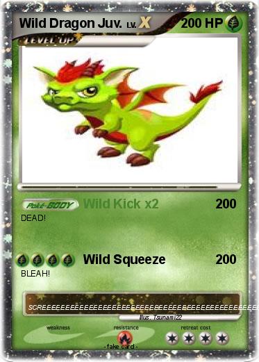 Pokemon Wild Dragon Juv.