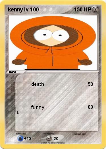 Pokemon kenny lv 100