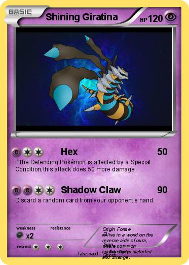 Pokemon Shining Giratina