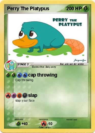 Pokemon Perry The Platypus