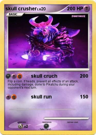Pokemon skull crusher