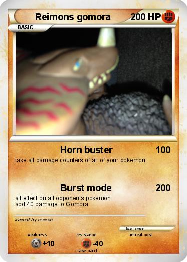 Pokemon Reimons gomora