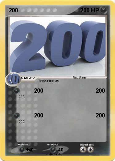 Pokemon 200