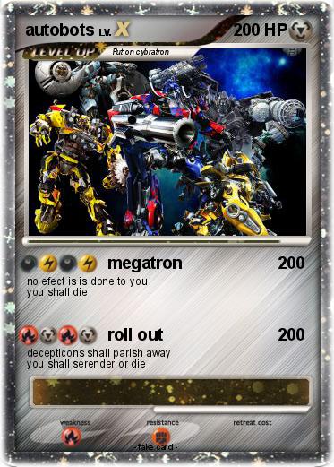 Pokemon autobots