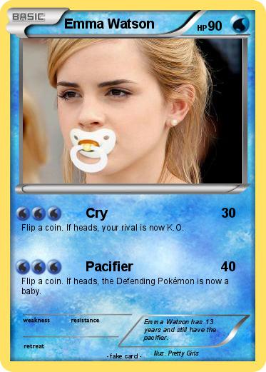 Pokemon Emma Watson