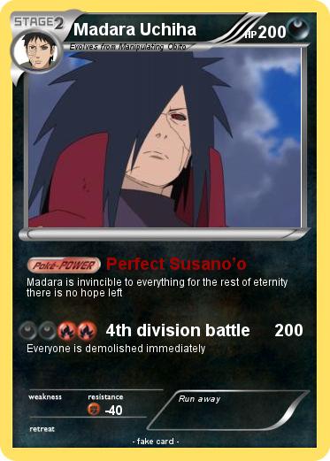 Pokemon Madara Uchiha