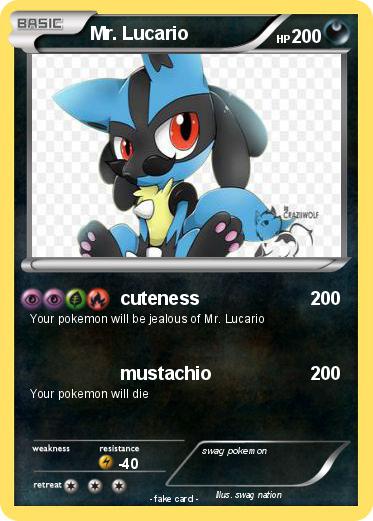 Pokemon Mr. Lucario