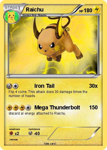 Pokemon Raichu