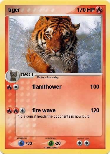 Pokemon tiger