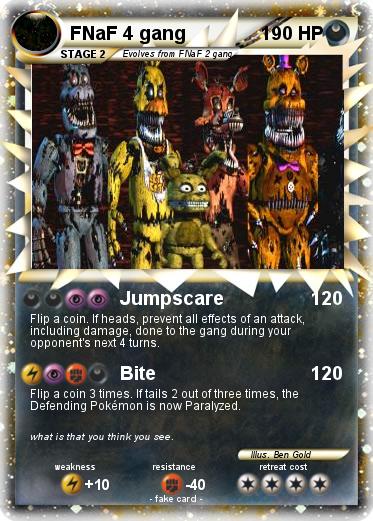 Pokemon FNaF 4 gang