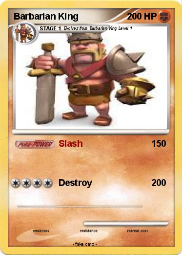 Pokemon Barbarian King