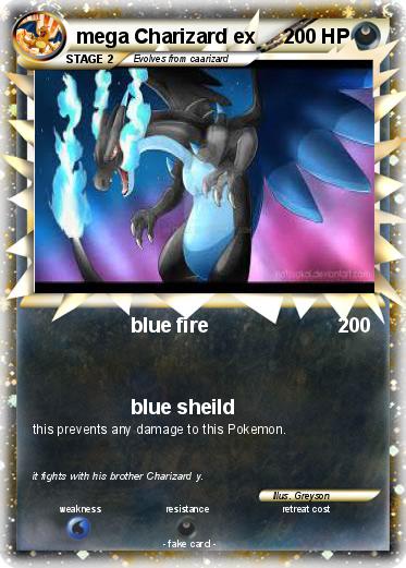 Pokemon mega Charizard ex