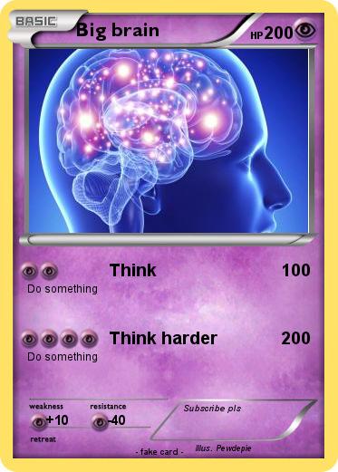 Pokemon Big brain