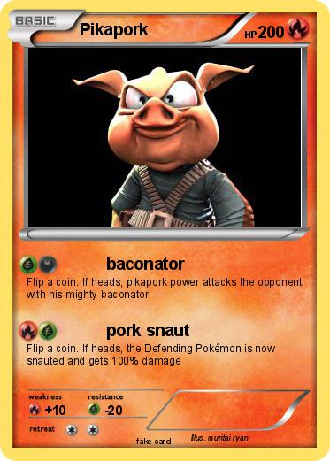 Pokemon Pikapork
