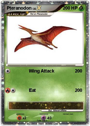 Pokemon Pteranodon