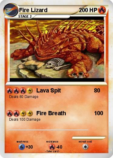 Pokemon Fire Lizard