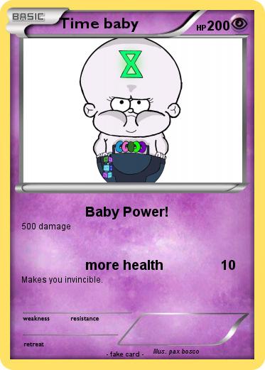 Pokemon Time baby