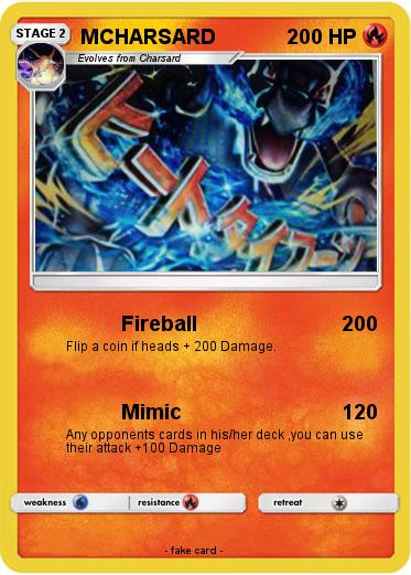 Pokemon MCHARSARD