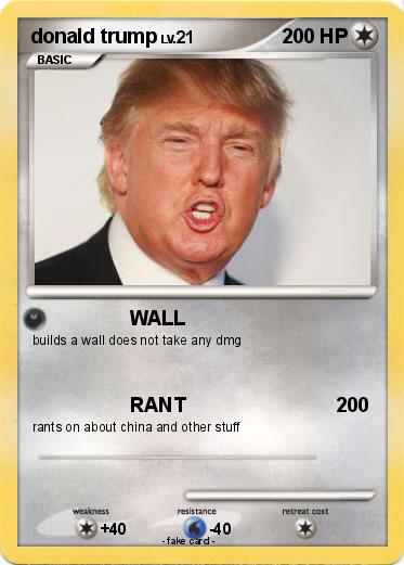 Pokemon donald trump