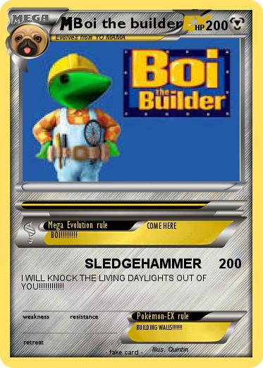 Pokemon Boi the builder