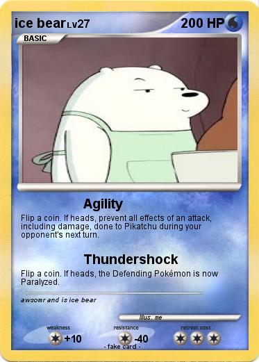 Pokemon ice bear