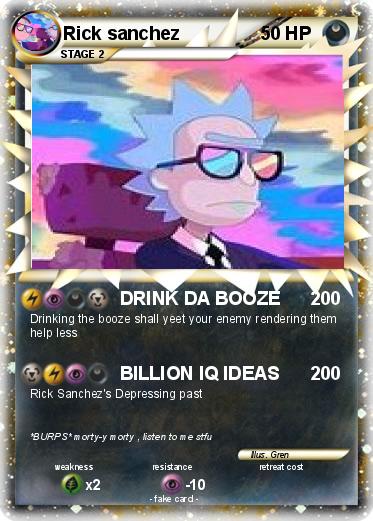 Pokemon Rick sanchez