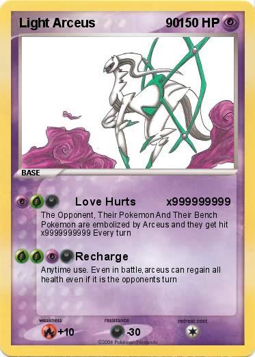 Pokemon Light Arceus                    90