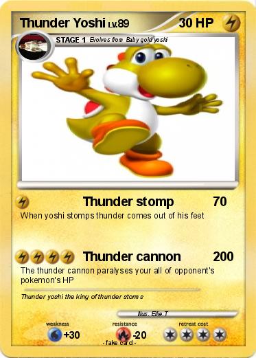 Pokemon Thunder Yoshi