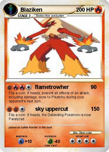Pokemon Blaziken