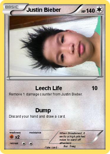 Pokemon Justin Bieber